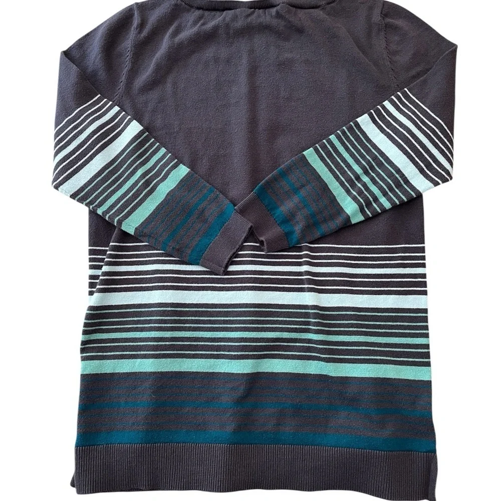 LOFT Striped Long Sleeve Sweater Size M